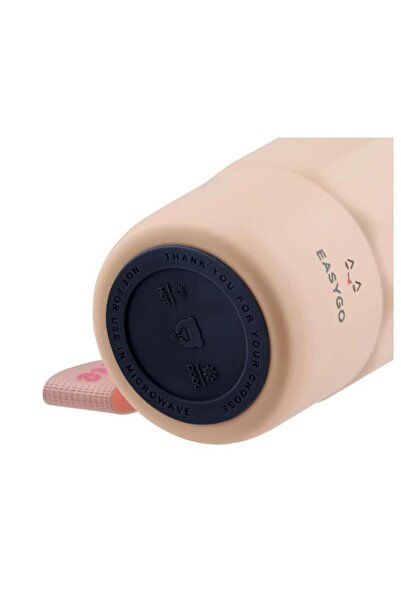 daıma hot/cold ترمس دايما إيزي جو 380 مل يحافظ على السخونة لمدة 12 ساعة ويبقى باردًا لمدة 12 ساعة، كوب وردي اللون