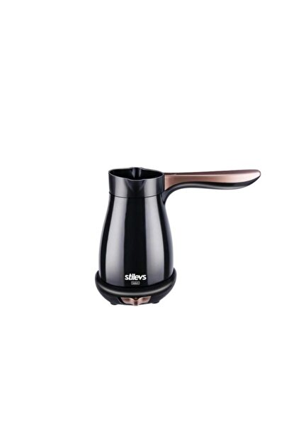 Stilevs Yeni Sadem Kahve Makinesi Siyah-Bakır