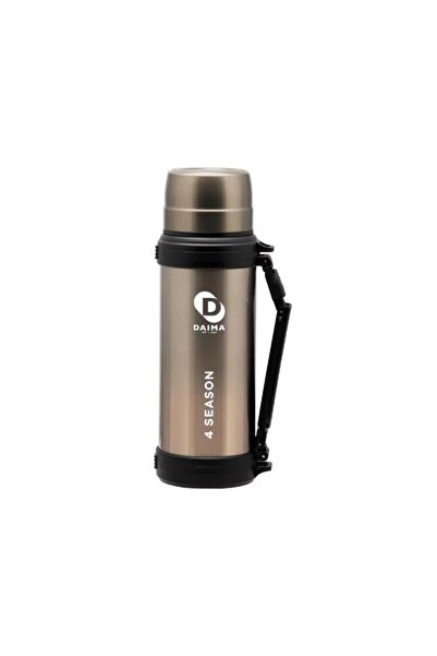 daıma hot/cold Daima 4 Season 1800 ml 12 Hours Hot 24 Hours Cold Bronze Thermos