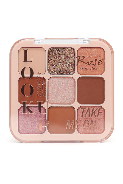 Roesıa Rose Cosmetics Rose Look Kup 9'lu Göz Farı