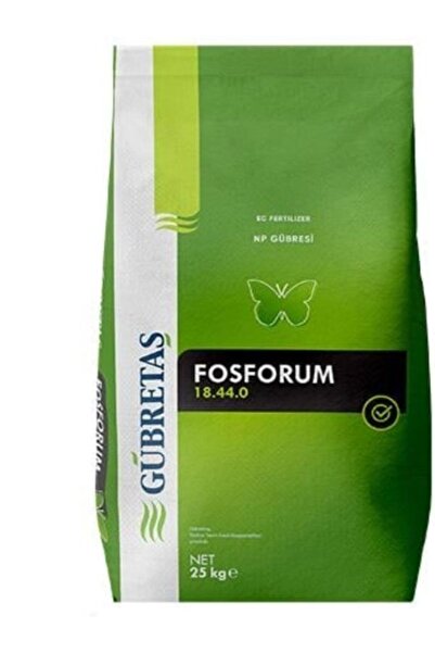 GÜBRETAŞ Fosforum 18.44.0 - Toz Gübre (25 KG)