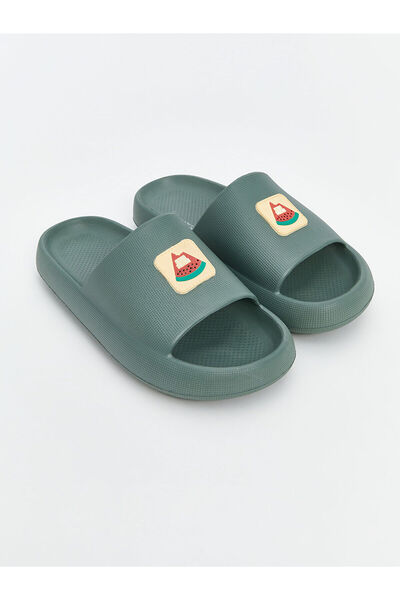 LC Waikiki Papuci de damă imprimați cu o singură curea de sezon nou - S5CK31Z8