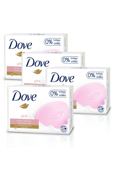 Dove 4x125g Pink Bar Soap