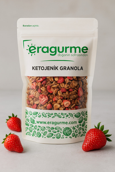 Era Gurme جرانولا كيتوجينيك - نباتية، خالية من الغلوتين، كيتوجينيك - 350 جم