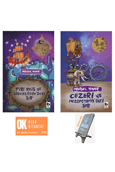 Bilgi Yayınevi Piri Reis ve Göbeklitepe'deki Sır - Cezeri ve Mezopotamya'daki Sır / 2 kitap - Mavisel Yener