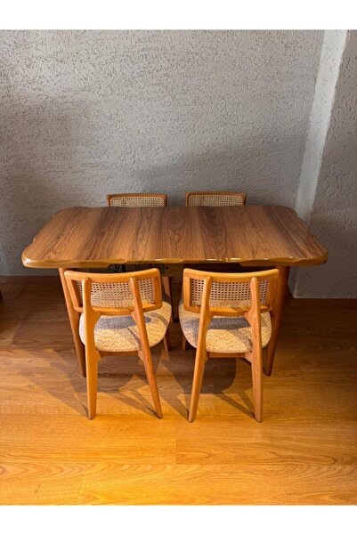 NOSSO HOME Mutfak Masası, Salon Masası ( Kelebek Açılır Ahşap )