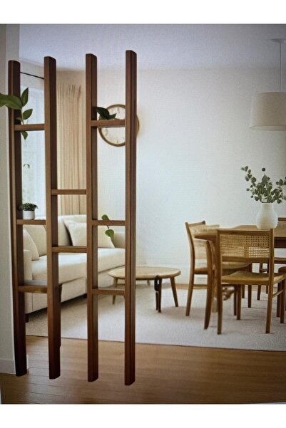 pinoxi Ahşap Trend Seperatör Paravan Raflı 55x200 cm