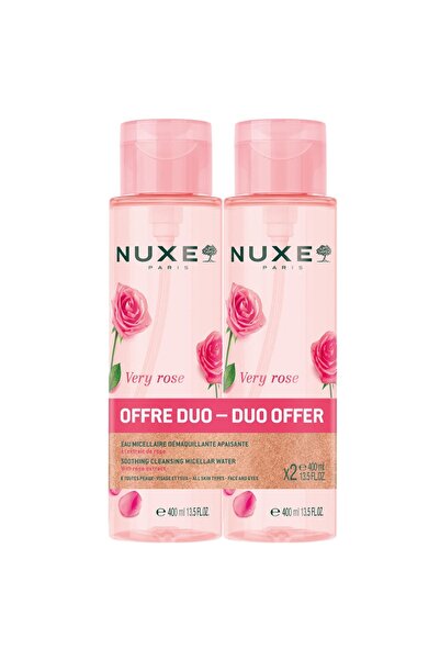 Nuxe Set Duo, Nuxe, Very Rose, Apă Micelară Curățătoare și Calmantă, Pentru T...