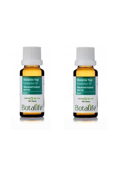 Botalife 2 Adet %100 Saf Okaliptus Yağı 20 Ml