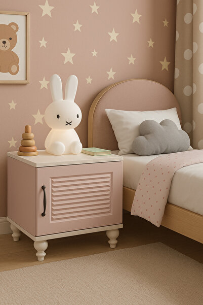 arionkids Masal Komodin | Birinci Sınıf MDF Kalitesi | REHAU Kaplama Kapaklar | Ağaç Ayaklı