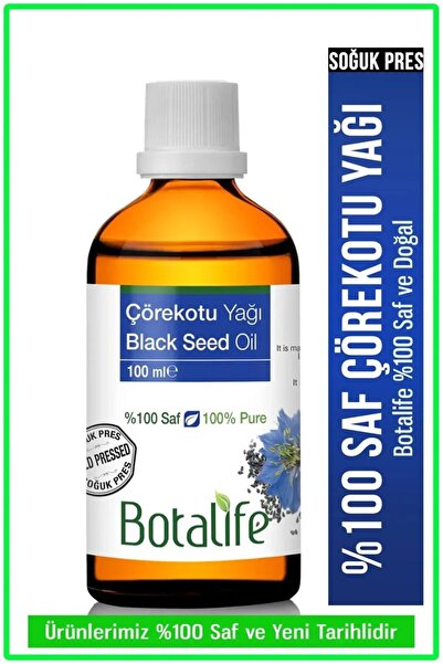 Botalife Çörekotu Yağı Soğuk Pres 100 ml