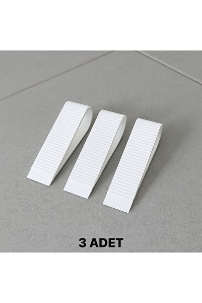 Nebron Kapı Stoperi -3 Adet- (4 CM YÜKSEKLİK) Esnek, Kademeli Kapı Tutucu- Kapı Tutucu Aparat.