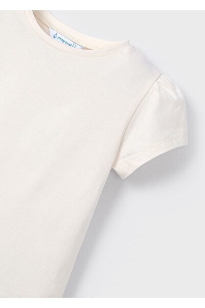 MAYORAL Κοριτσίστικο μπλουζάκι με γιλέκο ΚΡΕΜ