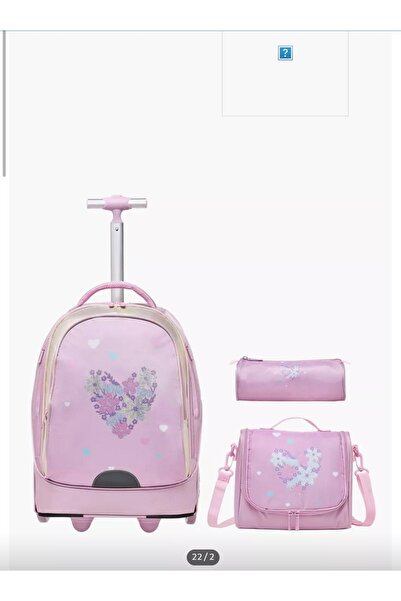 stylna 3’lu okul çanta seti