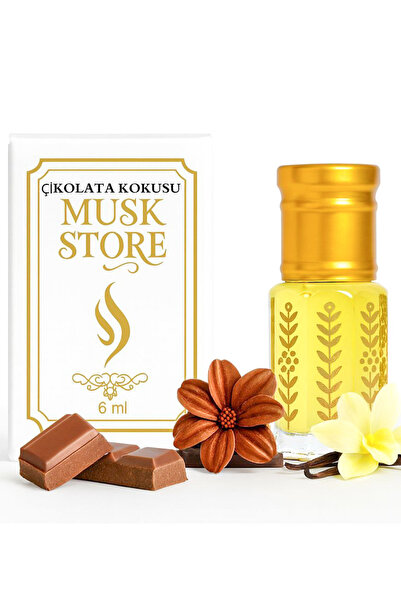 MUSK STORE Çikolata Alkol Içermeyen Esansı 6ml Tatlı,kremamsı Ve Zengin Kakao...