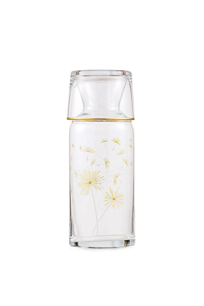 LC Waikiki Sarı Çiçek Baskılı Cam Sürahi - 700 Ml