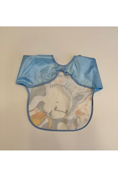 HappyMom مريلة أطفال مقاومة للسوائل من ماما أكتيفتي، على شكل فيل أزرق، مناسبة...