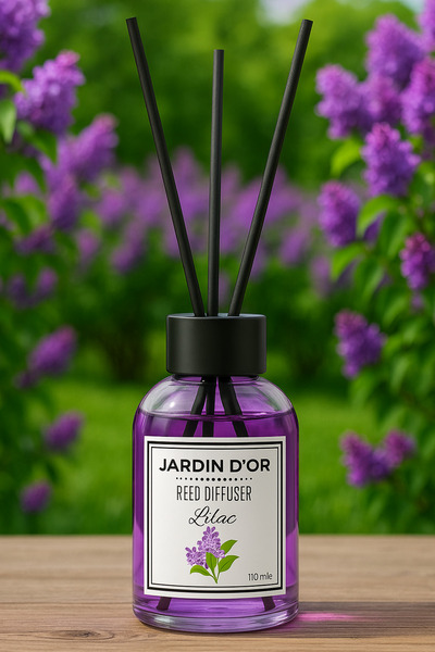 JARDIN D'OR Lilac Reed Diffuser Leylak Çubuklu Oda Kokusu 110 Ml 8681529300080