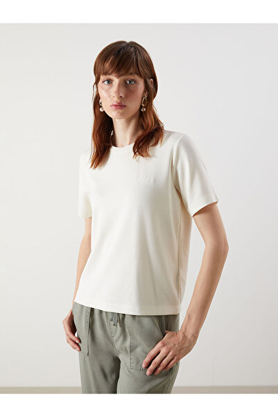 LC Waikiki Νέα σεζόν Crew Neck Γυναικείο Tisort - S5O215Z8