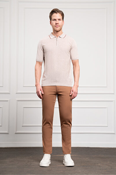 Morven Чоловічий футболка з коміром-поло, динамічний крій, зручний крій, T-Shirt