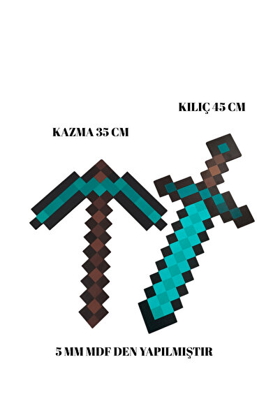 hediyefuryası Bilgisayar Oyunlarından Esinlerek Yapılmış Ahşap Figür Oyuncak ...