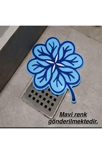 SAYILI COLLECTION Mavi Renk Kötü Koku, Haşere Böcek Önleyici Silikon Mat Banyo Mutfak Lavabo Balkon Gider Tıpa Kapağı