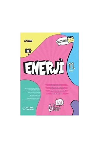 Palme Yayınevi Palme 11.sınıf Enerji 6 Deneme Sınavı *yeni*