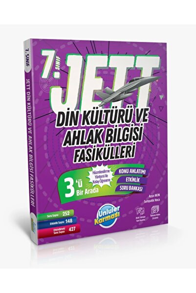 Ünlüler Karması 7. SINIF JETT DİN KÜLTÜRÜ VE AHLAK BİLGİSİ FASİKÜLLERİ