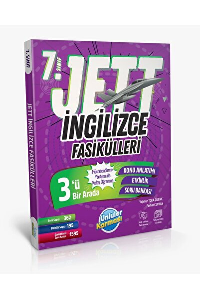 Ünlüler Karması 7. SINIF JETT İNGİLİZCE FASİKÜLLERİ