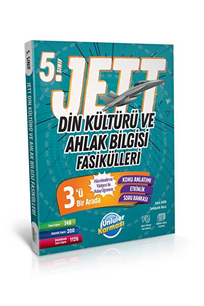 Ünlüler Karması 5. SINIF JETT DİN KÜLTÜRÜ VE AHLAK BİLGİSİ FASİKÜLLERİ (2024-...