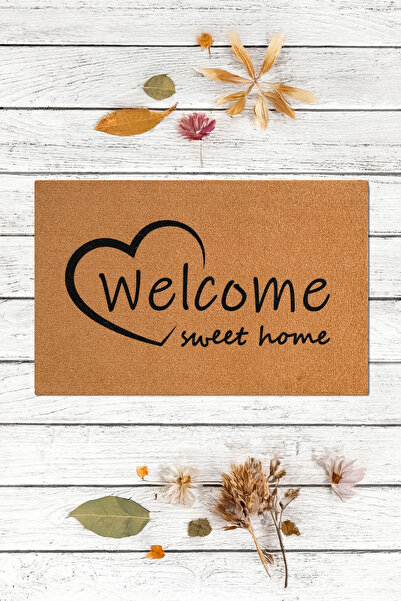 KARMAT Welcome, Sweet Home, Door Mat, Decorative Durable Long Lasting Door Front Mat