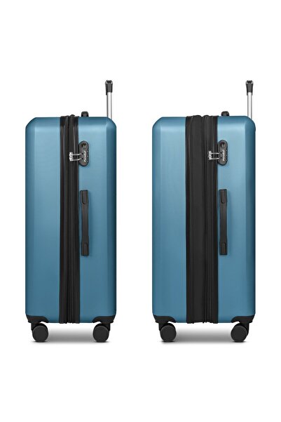 Check.In Cărucior Paradise 2.0 cu 4 roți L 78 cm cu pliuri de expansiune