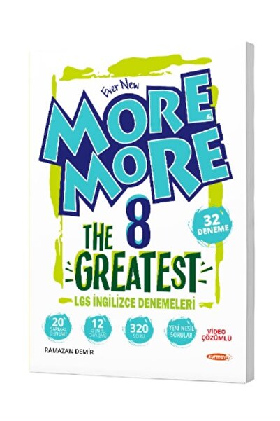 Kurmay Elt Yayınları Kurmay Elt 8. Sınıf Lgs More More The Greatest 32 Deneme