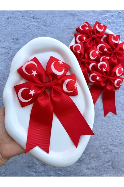 Toka Sepetim Bayraklı 29 Ekim Tokası Büyük Boy Gösteri Tokası 1 Adet