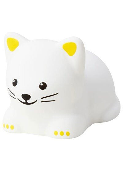 IKEA Tövader çocuk masa lambası, ledli, beyaz, silikon