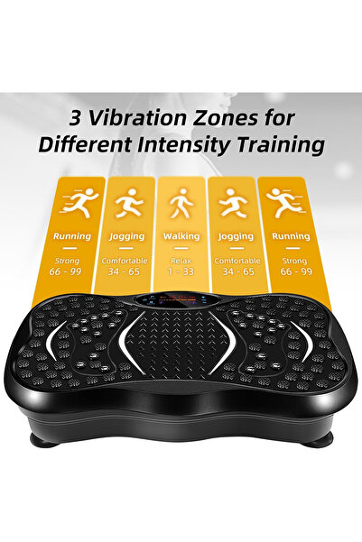 EGG لوحة اهتزاز مدمجة لتمرين كامل الجسم، وفقدان الدهون، وتصريف اللمف وتسكين الألم