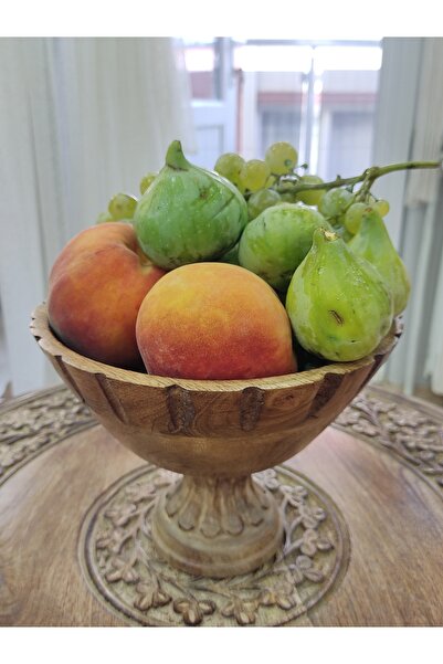 DNC Art&Deco Handmade Two Piece Wooden Fruit Bowl - Art from Nature