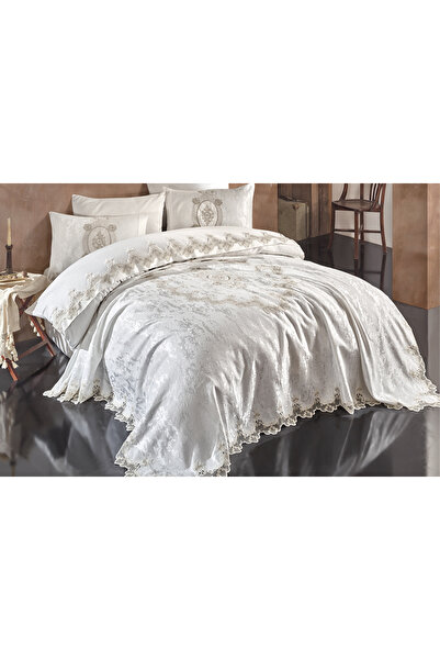 NAKIŞHAN Sapphire Pique Set-Cream 6 Pieces