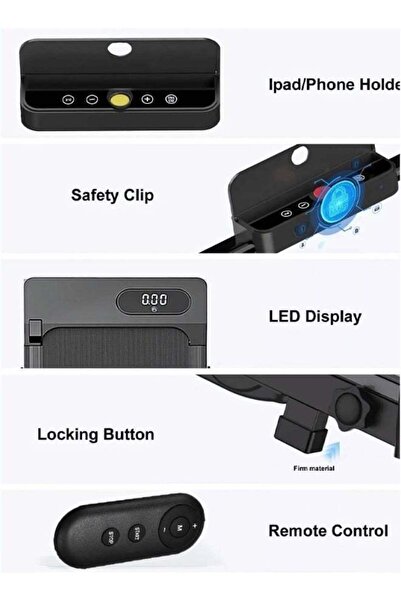 EGG Universal Treadmill 100kg Capacity 1.75hp 2-in-1 Foldable 2-level Manual Incline With Remote Control