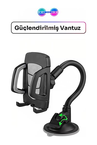 Ebotek Araç Içi Araba Içi Vantuzlu Vakumlu Ekstra Sağlamlaştırılmış Telefon T...
