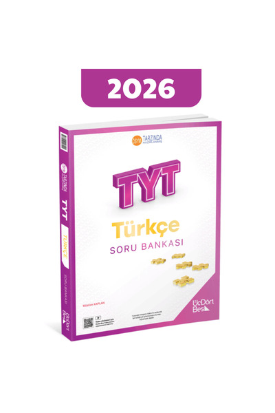 3D Yayınları 2026 345 TYT Türkçe Soru Bankası - Güncel Baskı