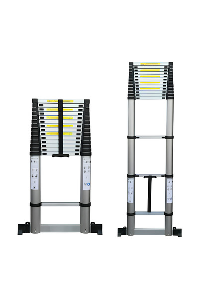 Asil Teleskopik Alüminyum Merdiven 6.2m | En131 Sertifikalı | Sürgülü Uzayan ...