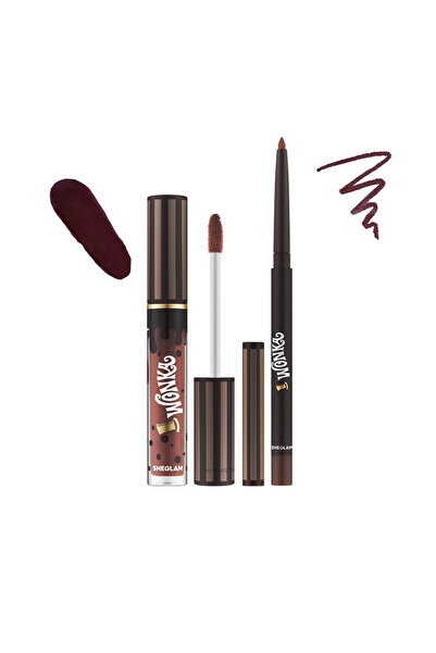 SHEGLAM Lipstick, Willy Wonka Cocoa Kiss Lip Dew, Hot Fudge by Shiglam