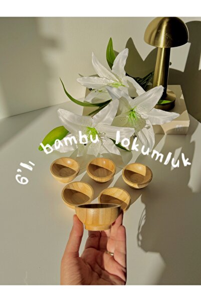 YAKUT Bambu mini sosluk -reçellik-lokumluk