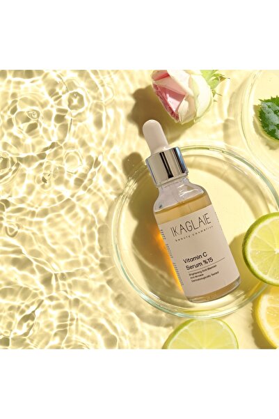 Aydınlatıcı C Vitamini Serumu %15 - Leke Karşıtı, Arbutin & Niacinamide İçerikli Canlandırıcı Bakım 30 ml