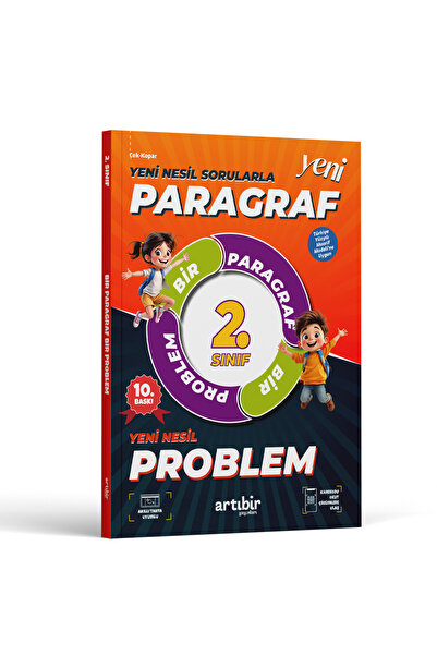 Artıbir Yayınları 2. Sınıf Yeni Nesil Bir Paragraf Bir Problem Soru Bankası (YENİLENDİ) Maarif Modeline Uygun