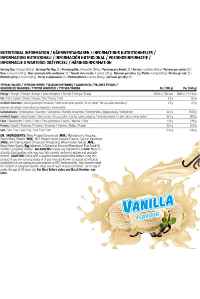applied nutrition Critical Mass Vanilla