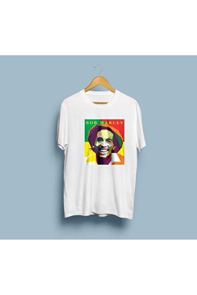 eioswear Bob Marley Oversize Дизайн - 3 Unisex Футболка