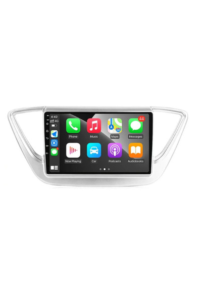 MNT Hyundai Accent 2018-2021 screen (Ram 2 - Rom 32) supports Carplay & Android Auto / 1080p resolution