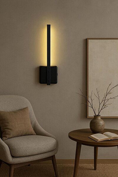 Fico Home Maris Duvar Pilli Aplik Kablosuz Duvar aplik Gün Işığı Power Ledli Tak Kullan Pil Dahil